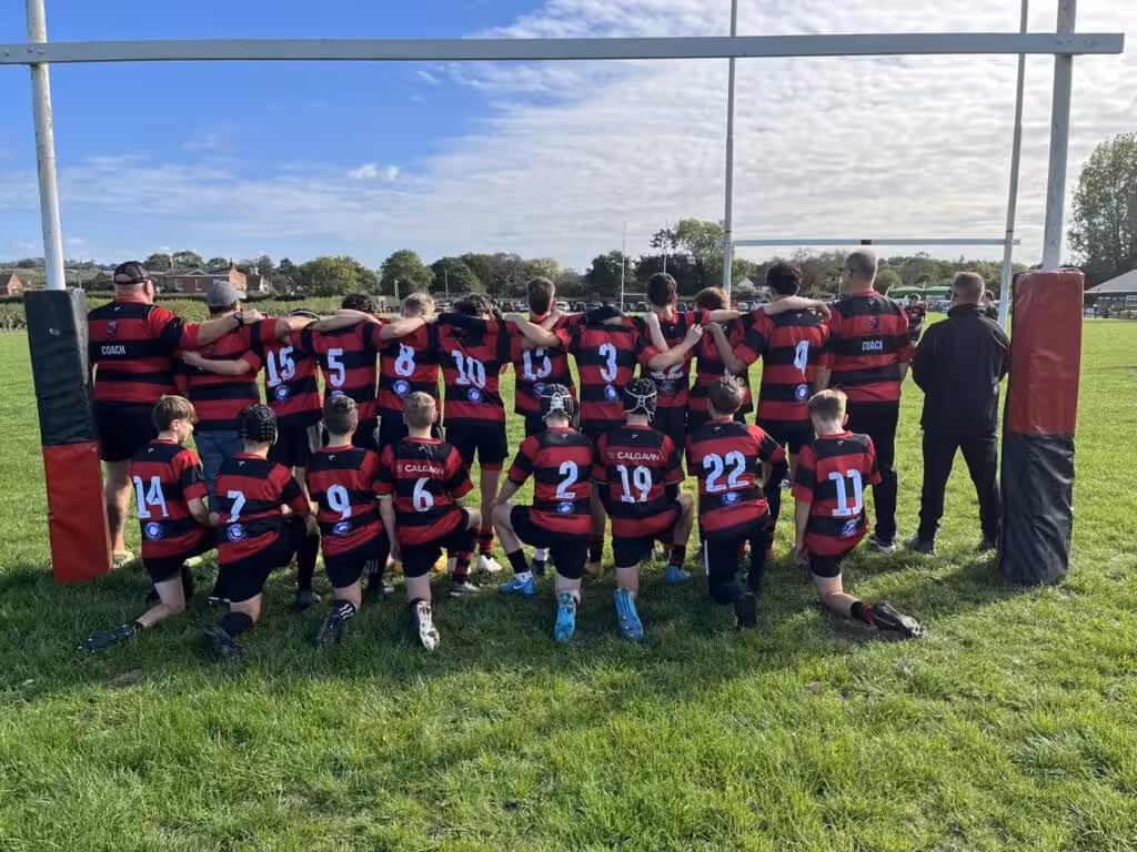 Alcester RFC U14 Team | Market2Win sponsors Alcester Rugby